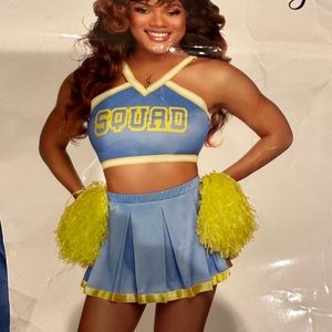 Leg avenue cheer costume small brand new with tags